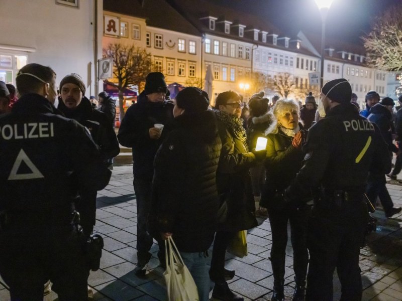 Corona Demo Hildburghausen