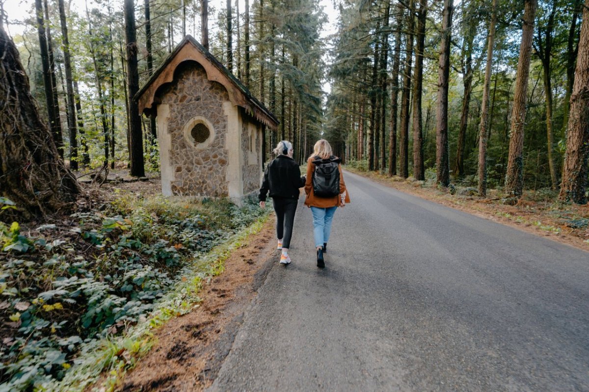 Mädchen Spaziergang Erfurt