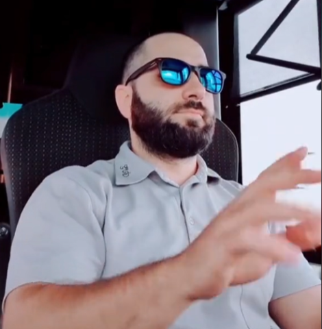 Markus Hanschke war früher Busfahrer. Jetzt startet er bei TikTok durch. 