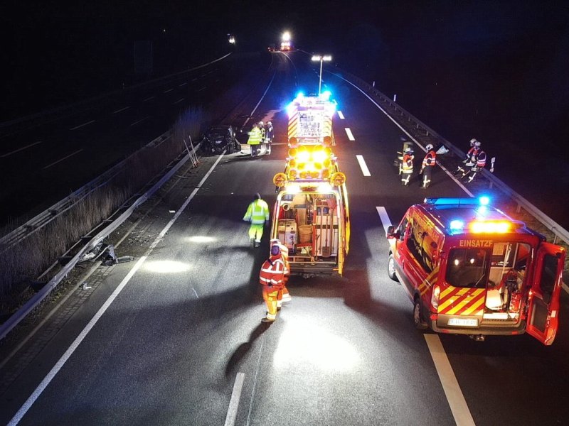 Unfall A38