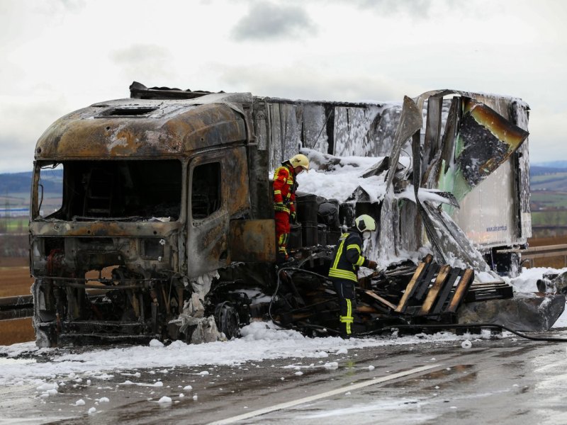 A4-Erfurt-Brand