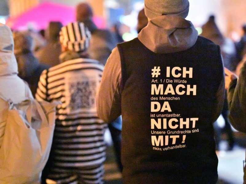 Anti-Corona-Demo Thüringen