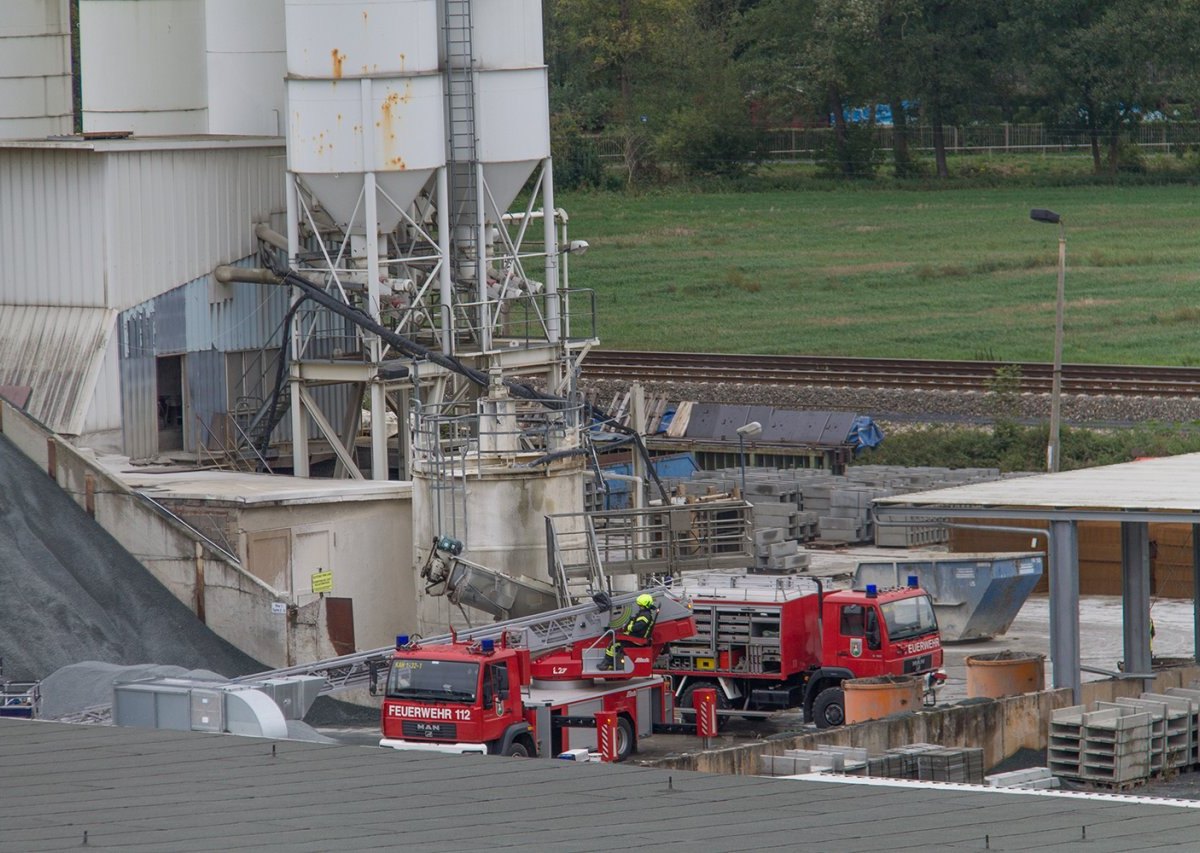 Arbeitsunfall Kahla Betonwerk