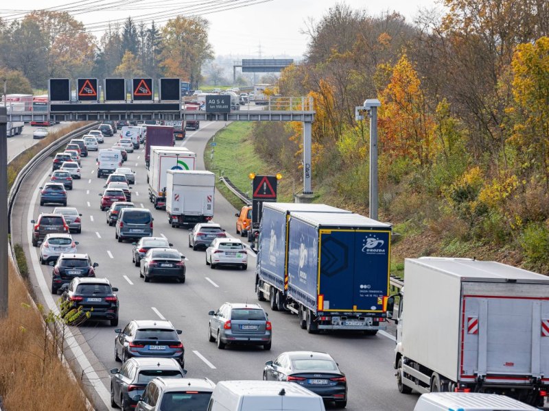 Autobahn Stau