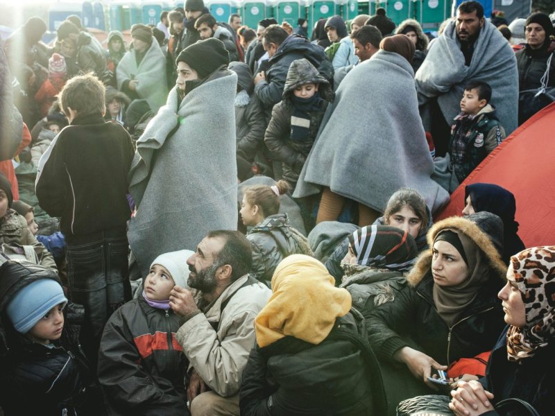 Flüchtlinge in Griechenland