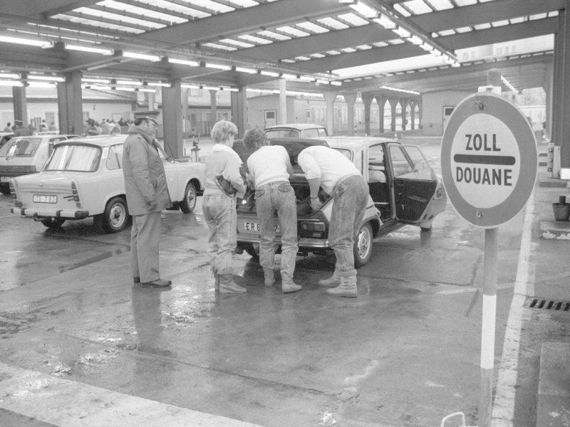 Grenzkontrolle in der DDR