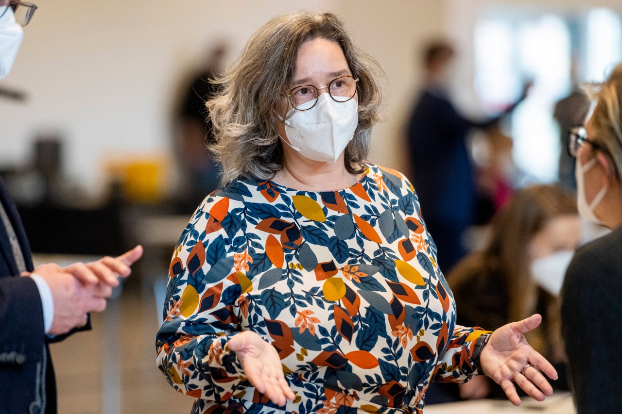 Thüringens Gesundheitsministerin Heike Werner (Linke). (Archivbild)