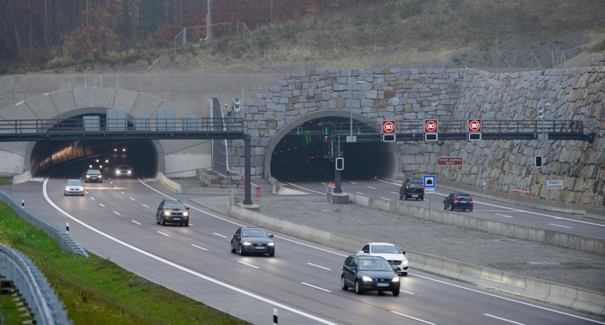 Jagdbergtunnel bei Jena