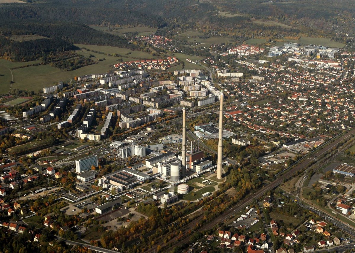 Kraftwerk in Jena-Winzerla