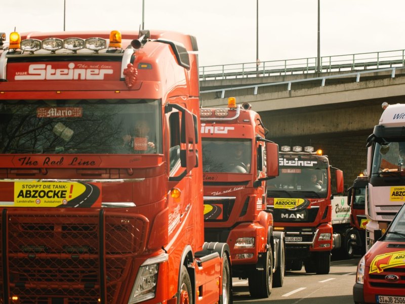Lkw Demo Thüringen