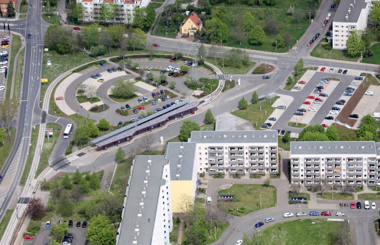 Am Moskauer Platz befindet sich der betroffene Spielplatz