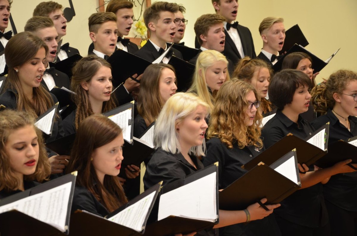 Musikschüler des „Goethe-Gymnasium-Rutheneum seit 1608“ in Gera