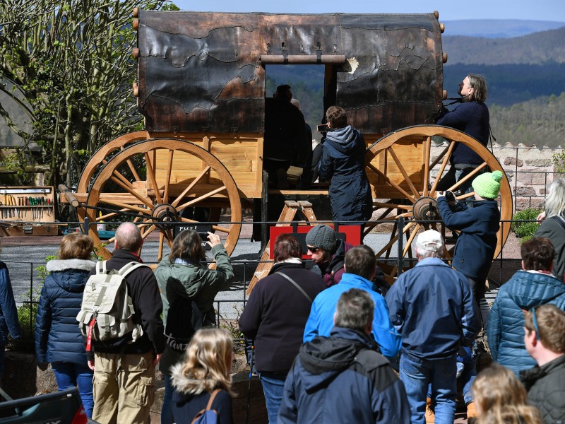 Nachbau von „Luthers Reisewagen“ 