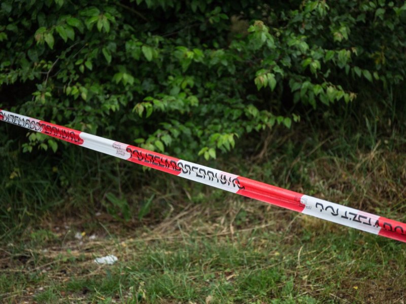 Polizeiabsperrung Thüringen