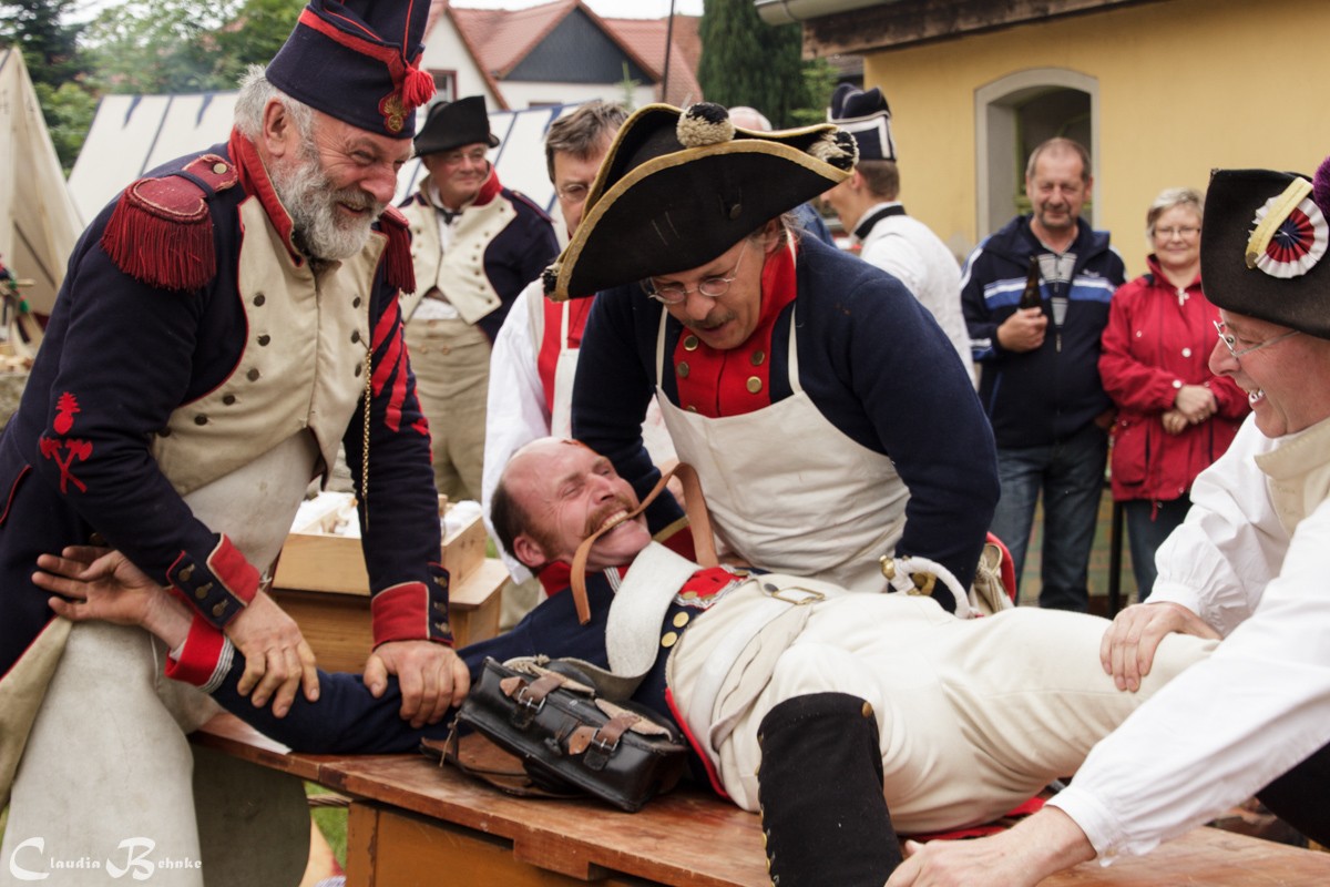 Am Sonntag können auch historisch-chirurgische Vorführungen bestaunt werden.