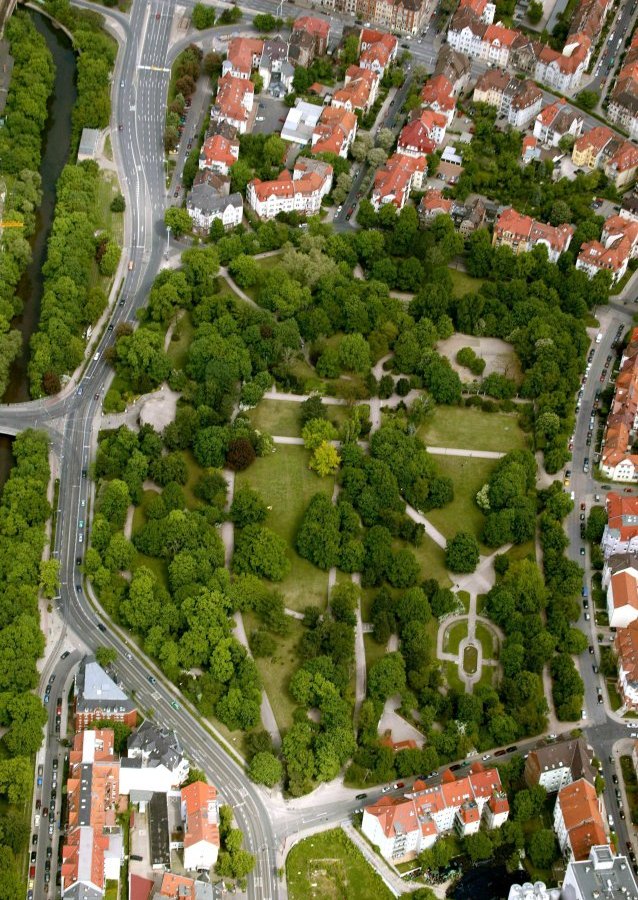 Stadtpark in Erfurt