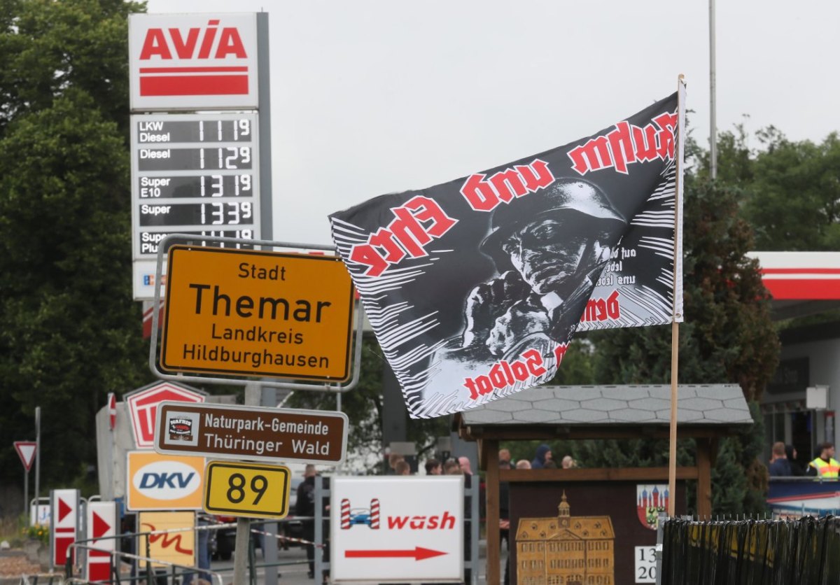 Themar Rechtsrock Konzert