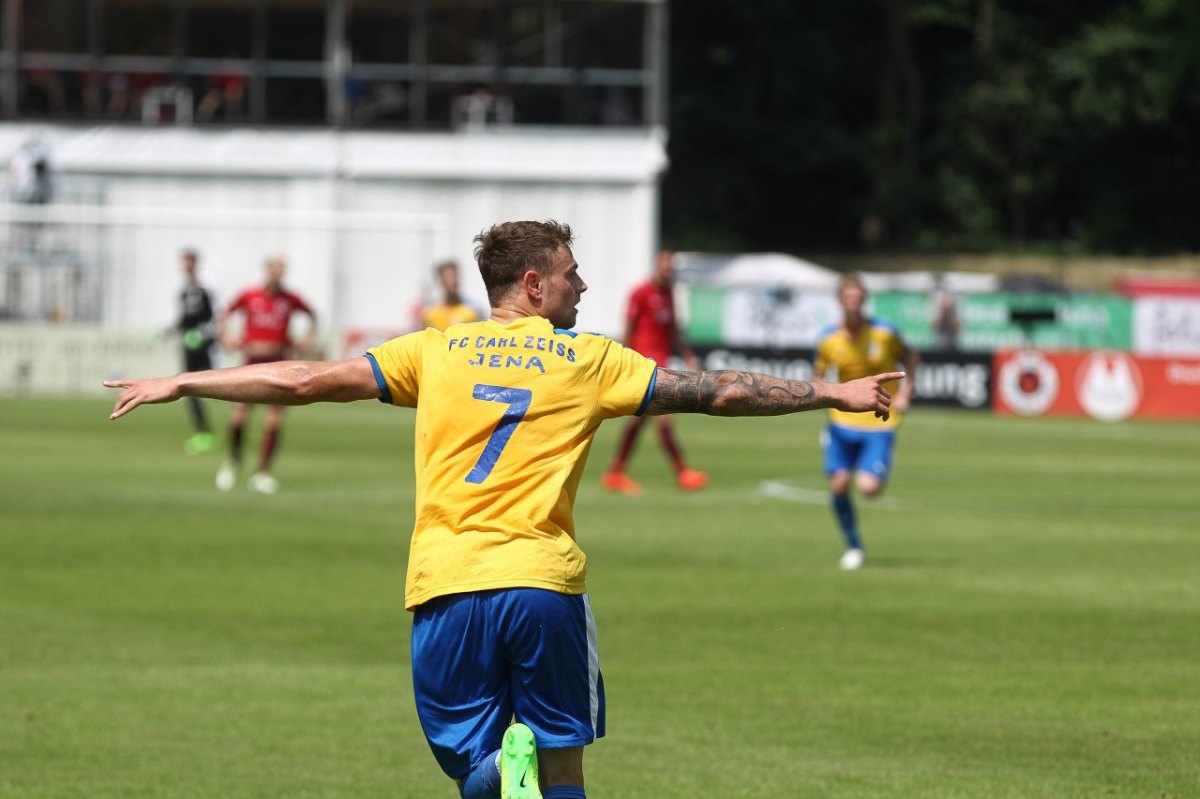 Timmy Thiele vom FC Carl Zeiss Jena