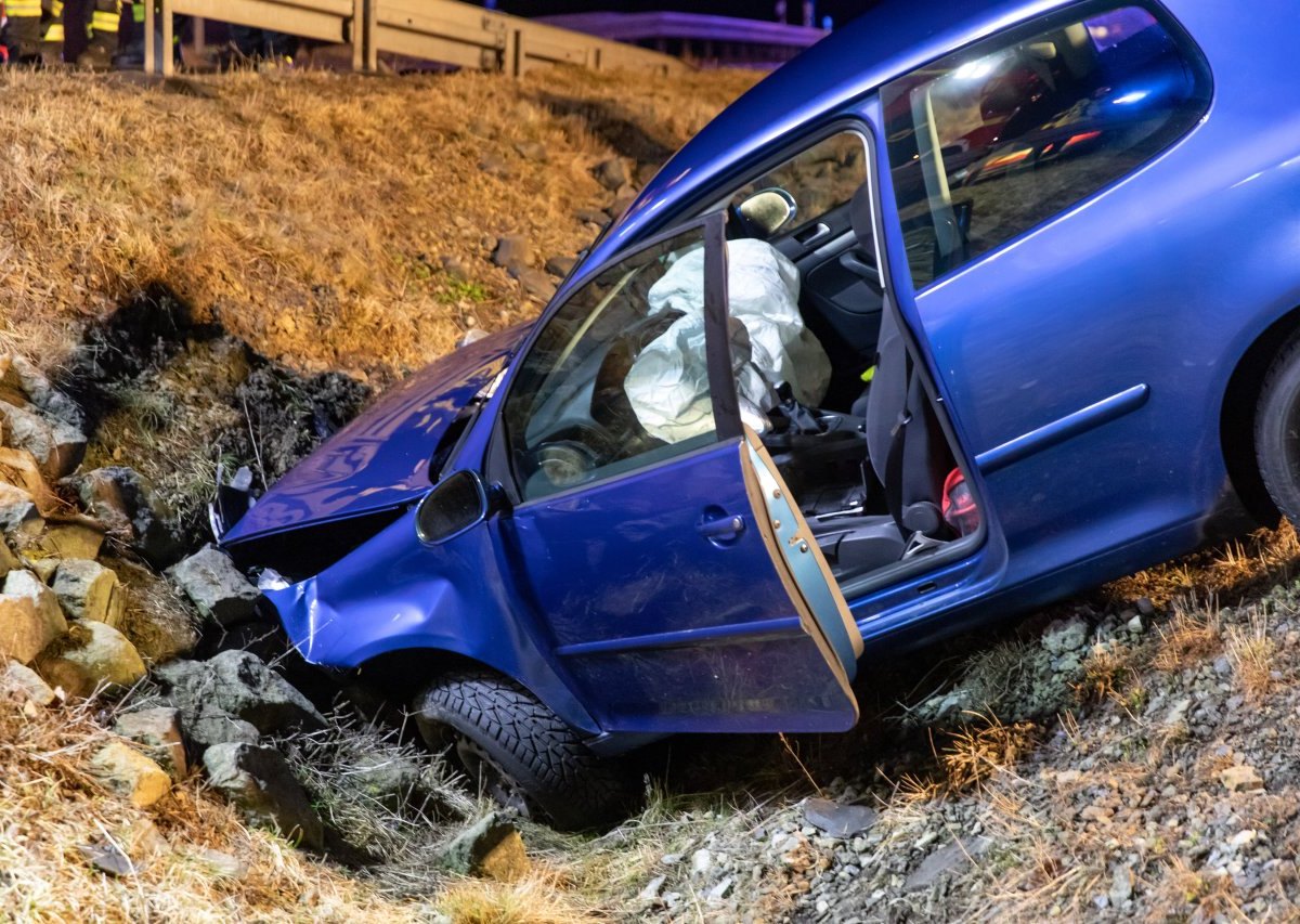 Unfall A71 in Thüringen