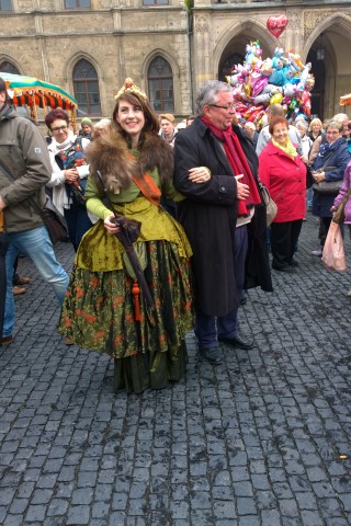 Am Freitag hat der Zwiebelmarkt 2016 in Weimar begonnen. 