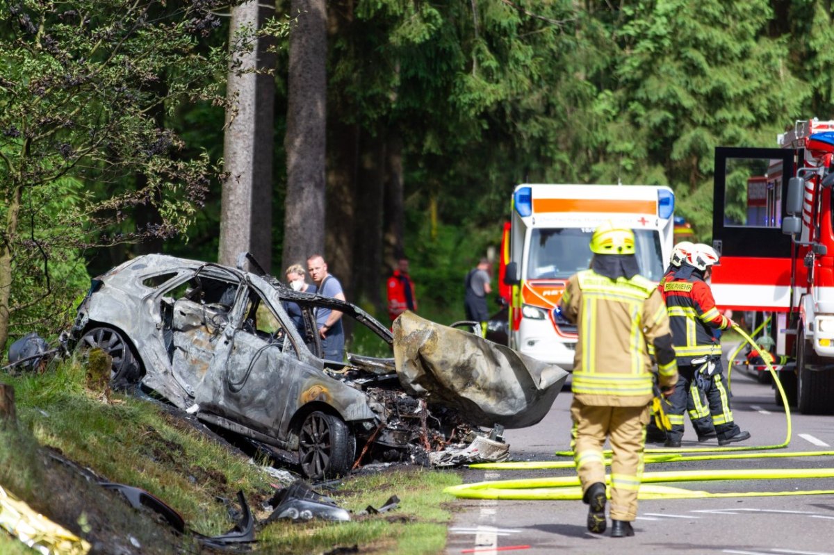 ilm kreis rennsteig motorradfahrer motorrad unfall