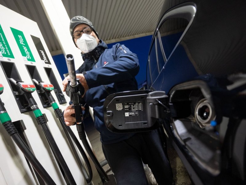 thüringen diesel spritpreise tankstelle