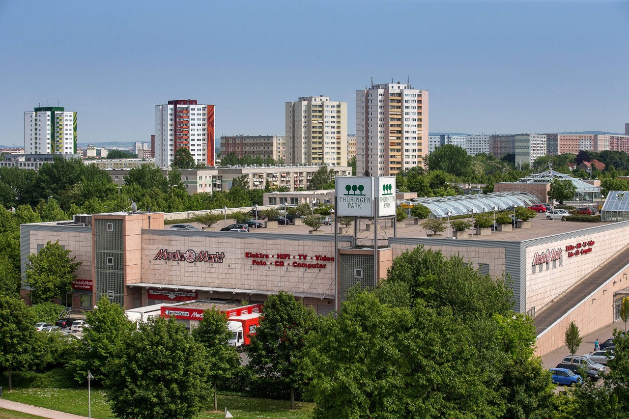 Der Thüringen-Park in Erfurt im Jahr 2014. (Archiv)