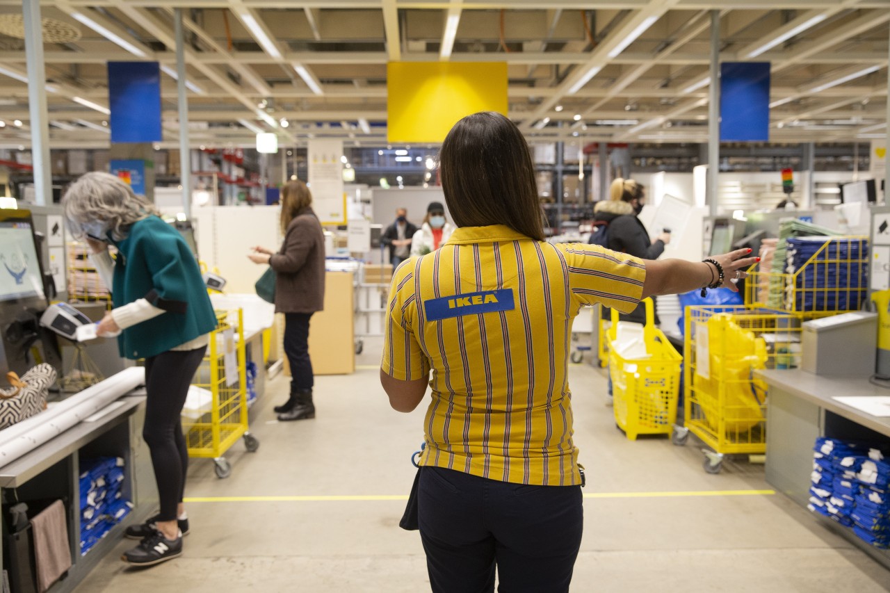 Die Mitarbeiter im Ikea Erfurt hatten am Wochenende einen ganz speziellen Kunden... (Archivbild)