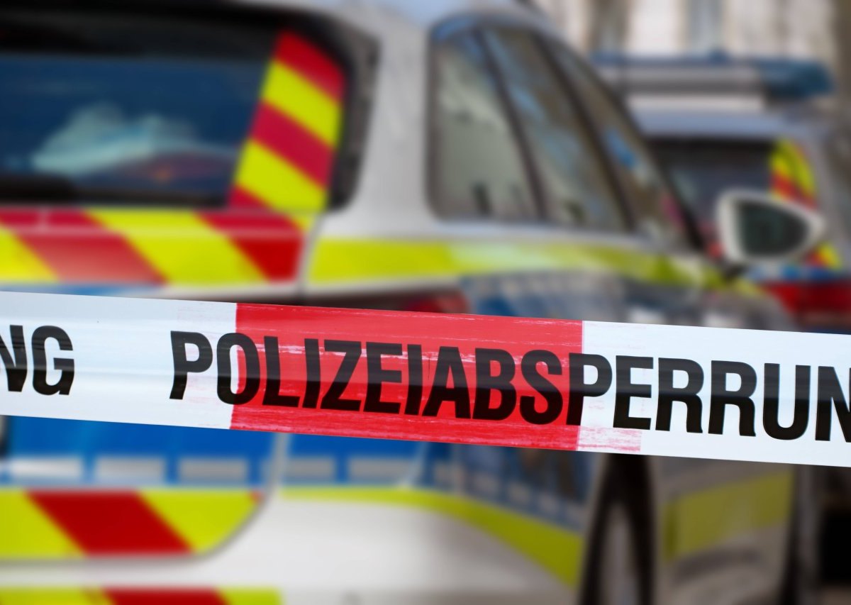 Polizeiabsperrung ThÃ¼ringen