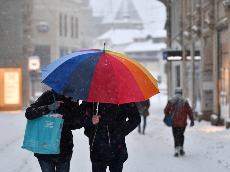 Wintereinbruch Thüringen