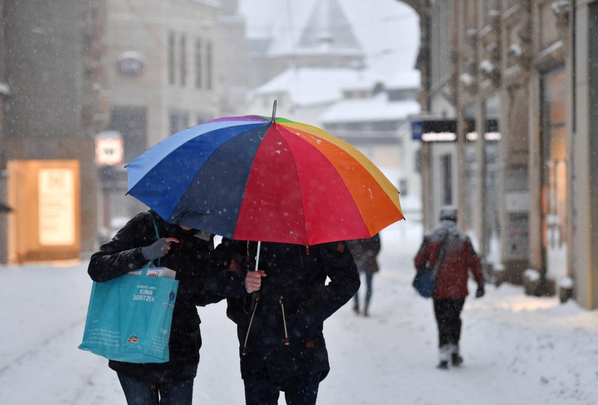 Wintereinbruch Thüringen