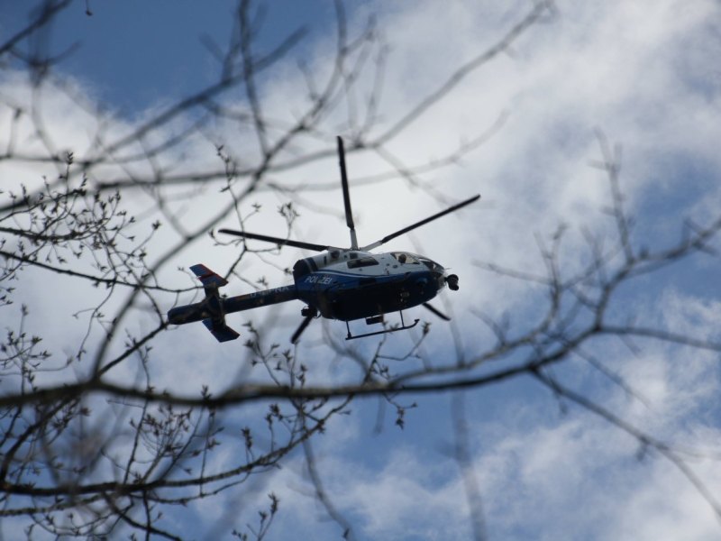 Thüringen Polizei Hubschrauber