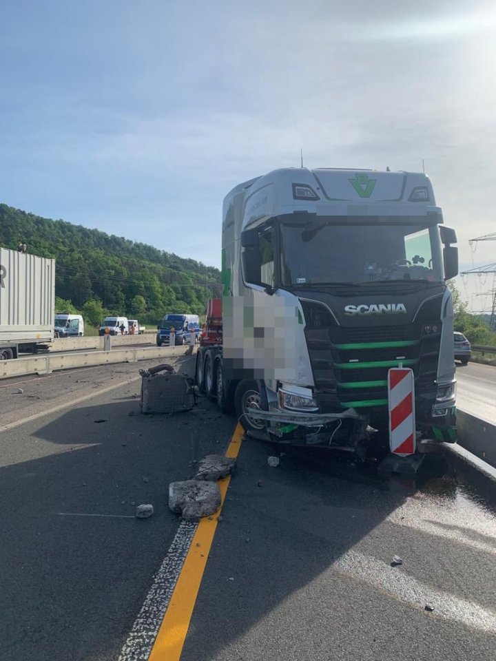 a4 unfall lkw eisenach