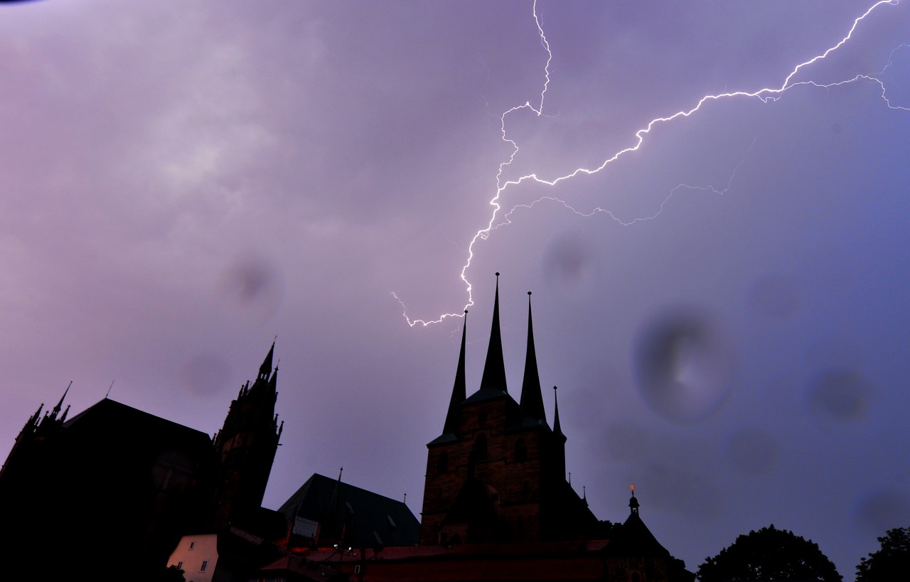 Wetter in Thüringen: Erst Hitze, dann Gewitter. (Archivbild)