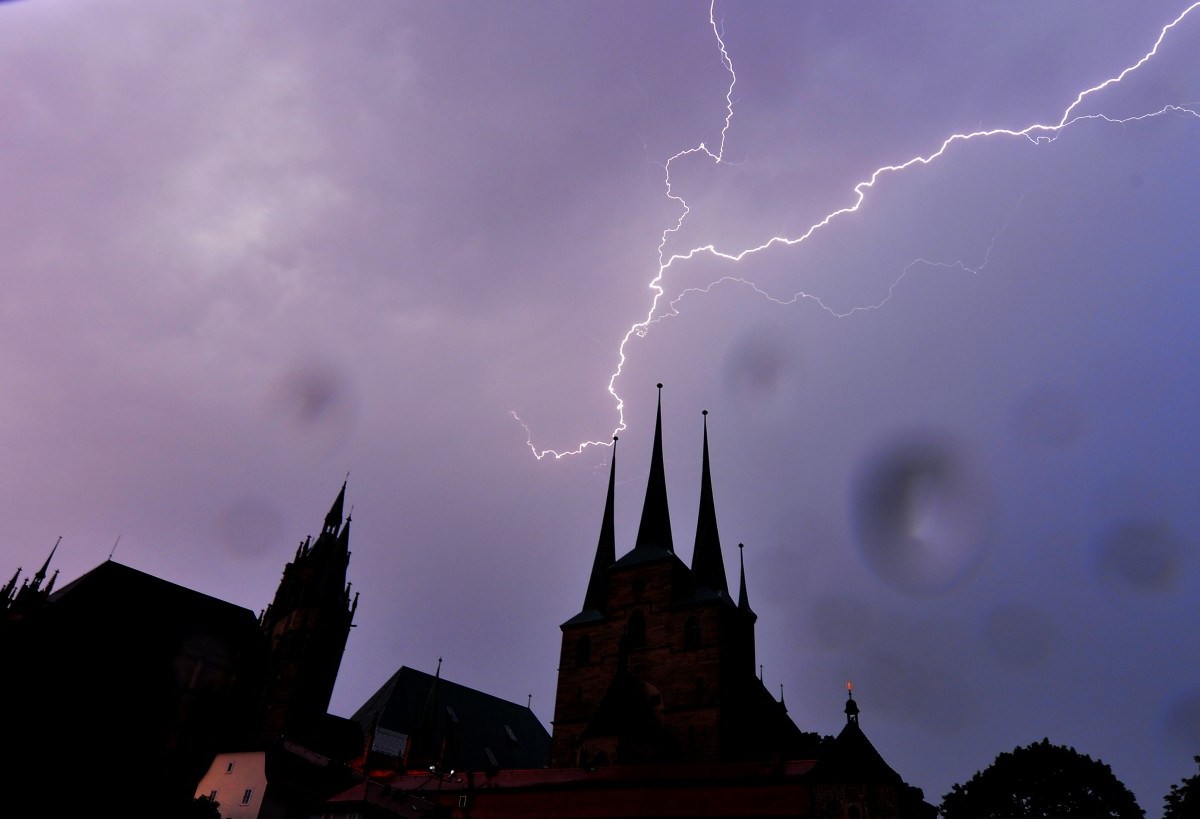 Wetter in ThÃ¼ringen: Nach der Hitze folgen wohl Gewitter im Freistaat. (Symbolbild)