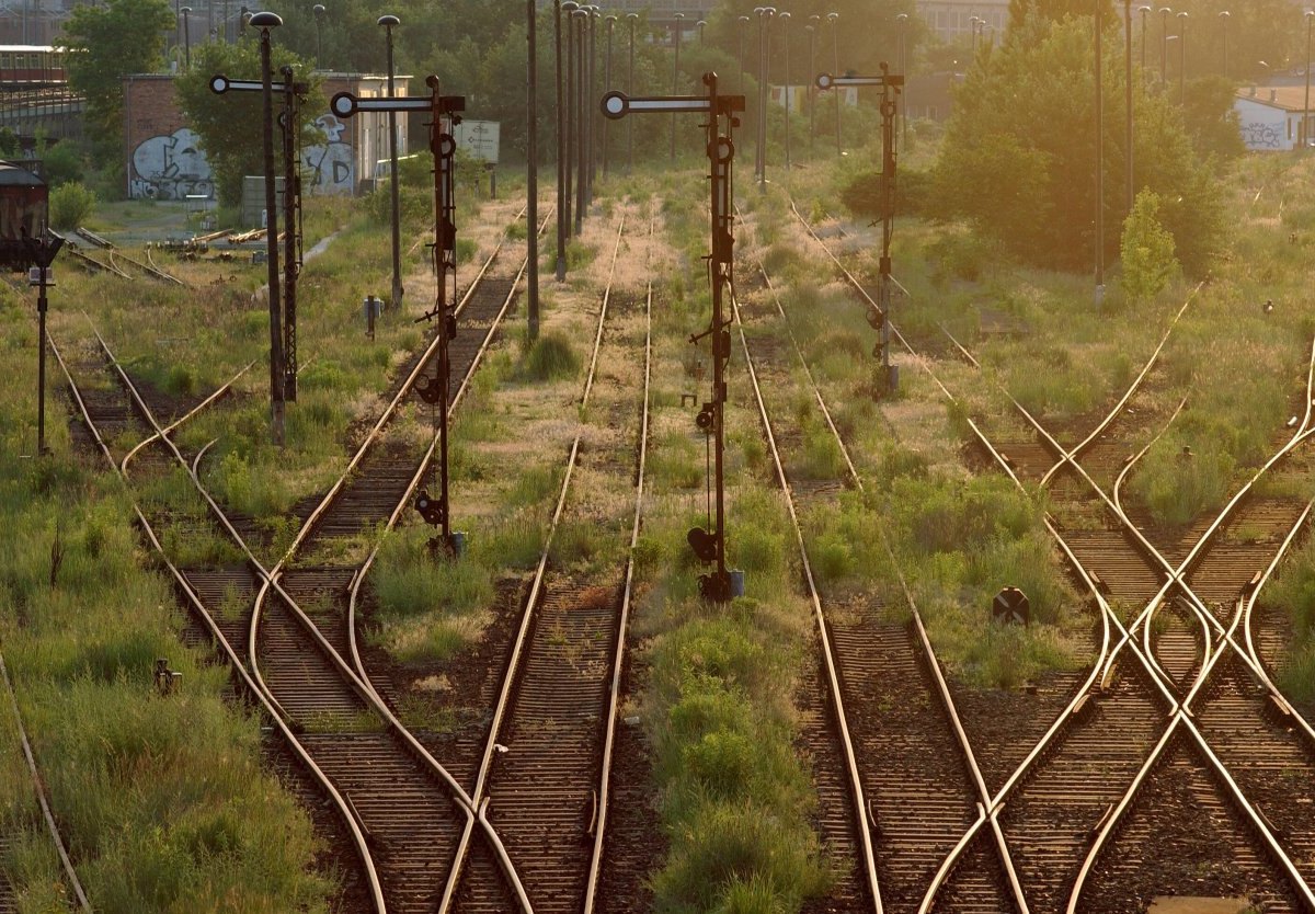 Bahngleise Verkehr Stilllegung stillgelegt