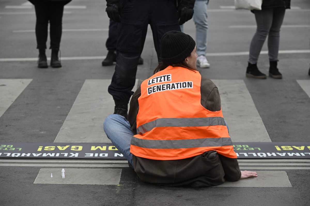 Aktivisten der Letzten Generation haben in Erfurt zugeschlagen! (Symbolbild)