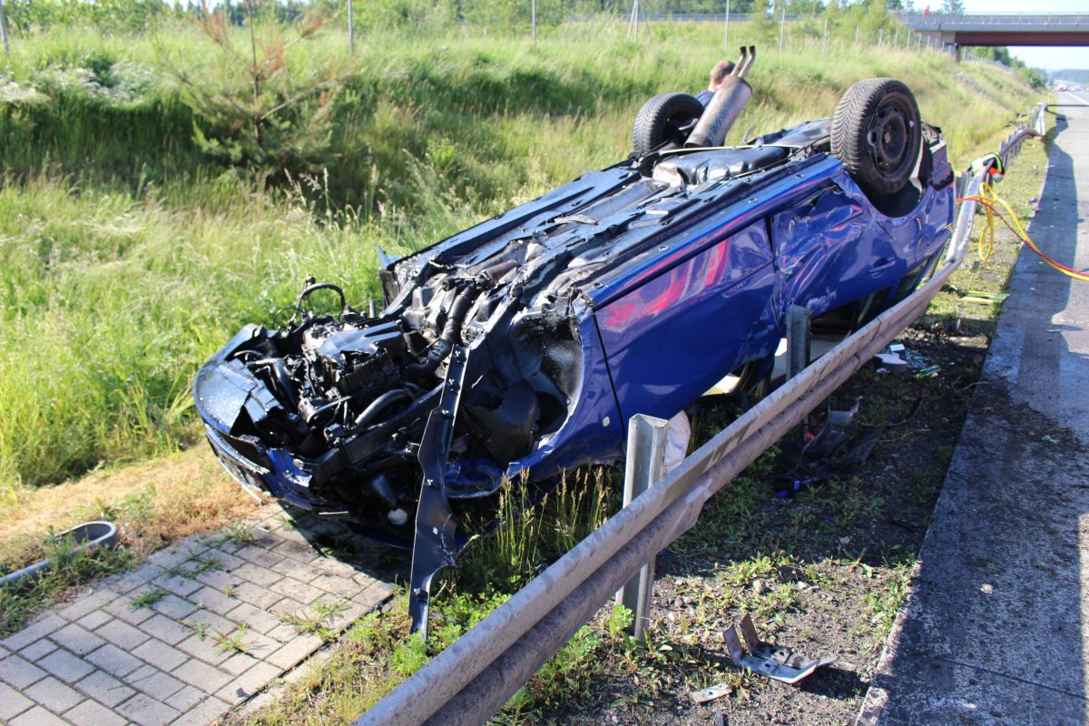 Schwerer Unfall auf der A9 in ThÃ¼ringen!