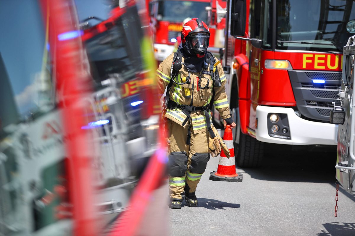 Feuerwehr im Einsatz â€“ symbolbild