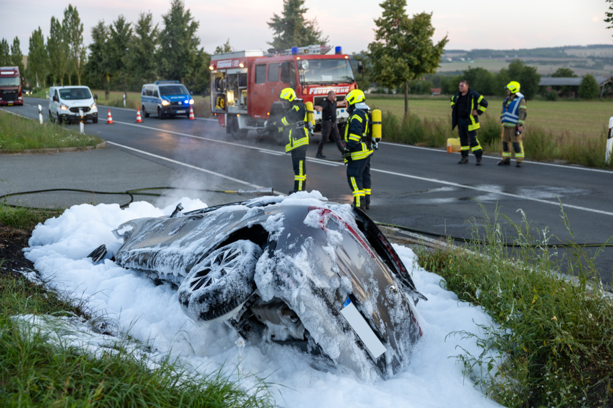 Schwerer Unfall in Thüringen!