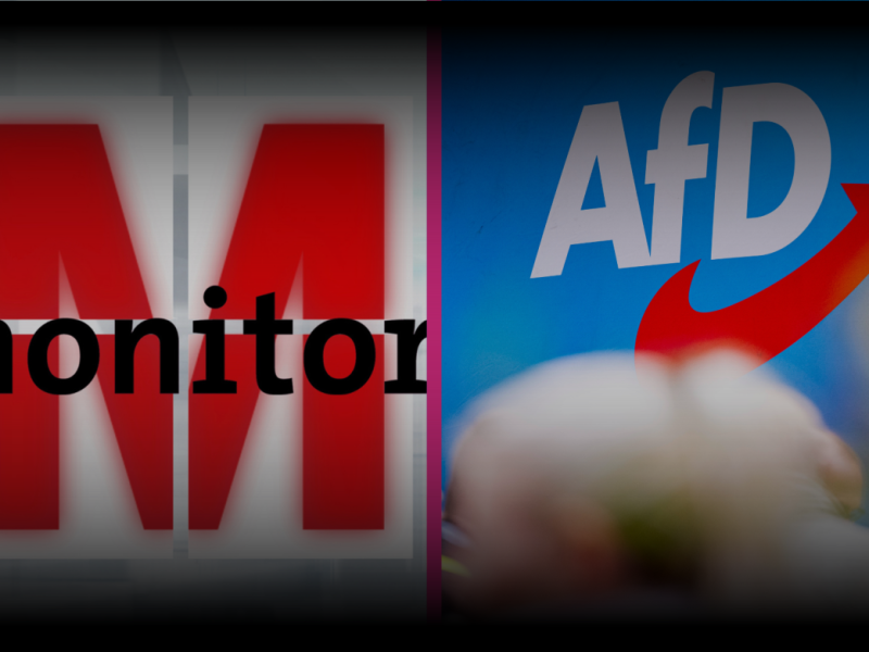 AfD in Thüringen verteilt „Monitor“-Korb – jetzt gibt es eine krasse Wendung in dem Fall