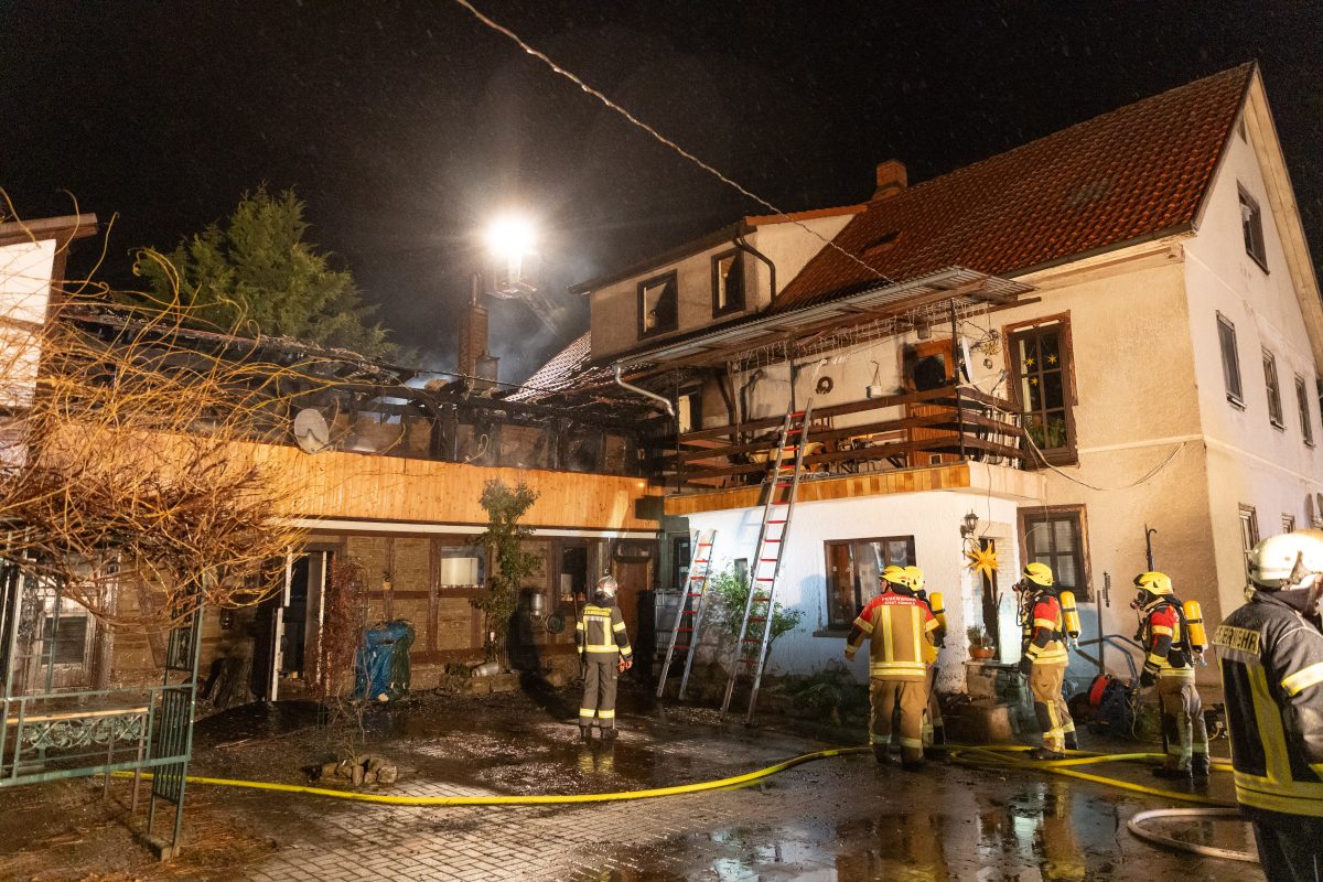 Brand in Römhild