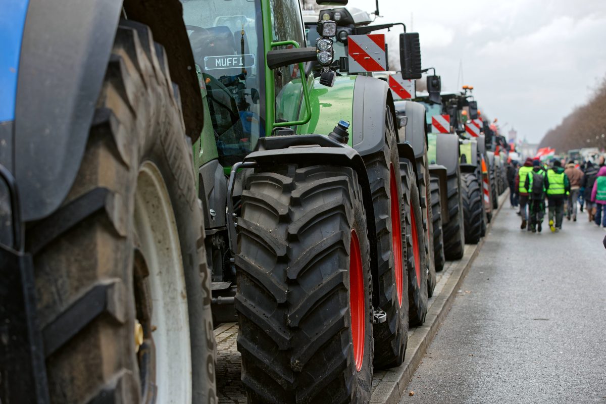 Bauern-Proteste in Thüringen