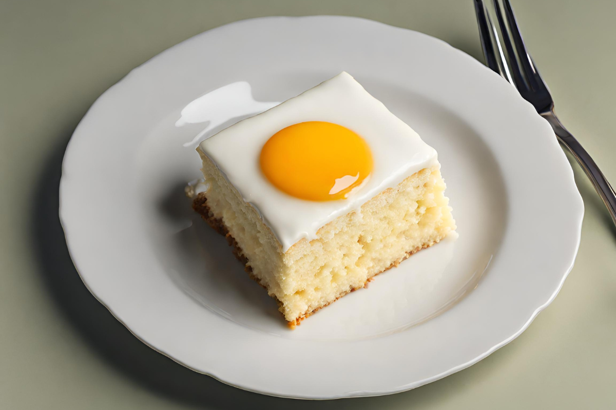 Rezept: Mit diesem Spiegelei-Kuchen begeisterst du die ganze Familie ...