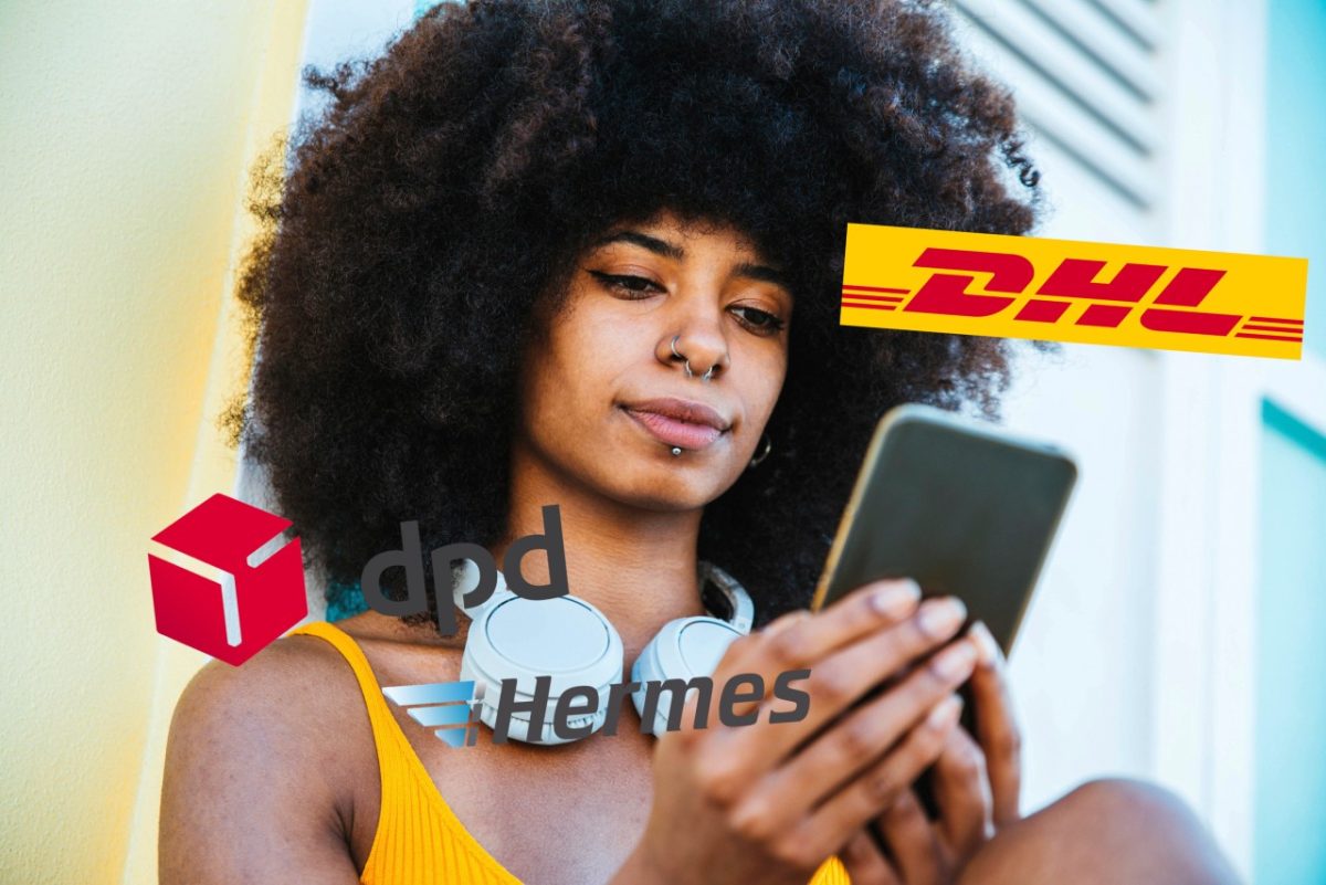 Betrüger verschicken Nachrichten im Namen von DHL, DPD und Hermes. Davor warnt jetzt die Polizei Bonn. (Symbolbild), Die Betrüger nutzen nicht die Apps von DHL, Hermes und DPD, sondern verschicken SMS.