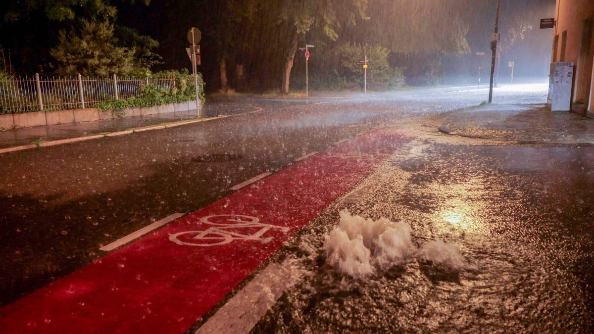 unwetter thueringen erfurt