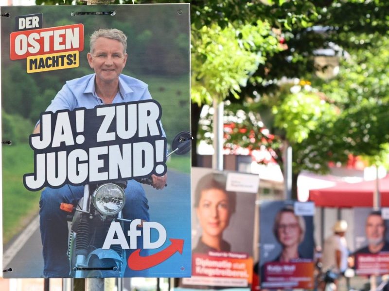 Thüringen-Wahl: AfD klar vorne