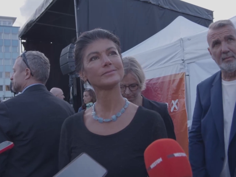 Sahra Wagenknecht vor Thüringen-Wahl: „Herr Voigt wäre mit dem Amt überfordert“