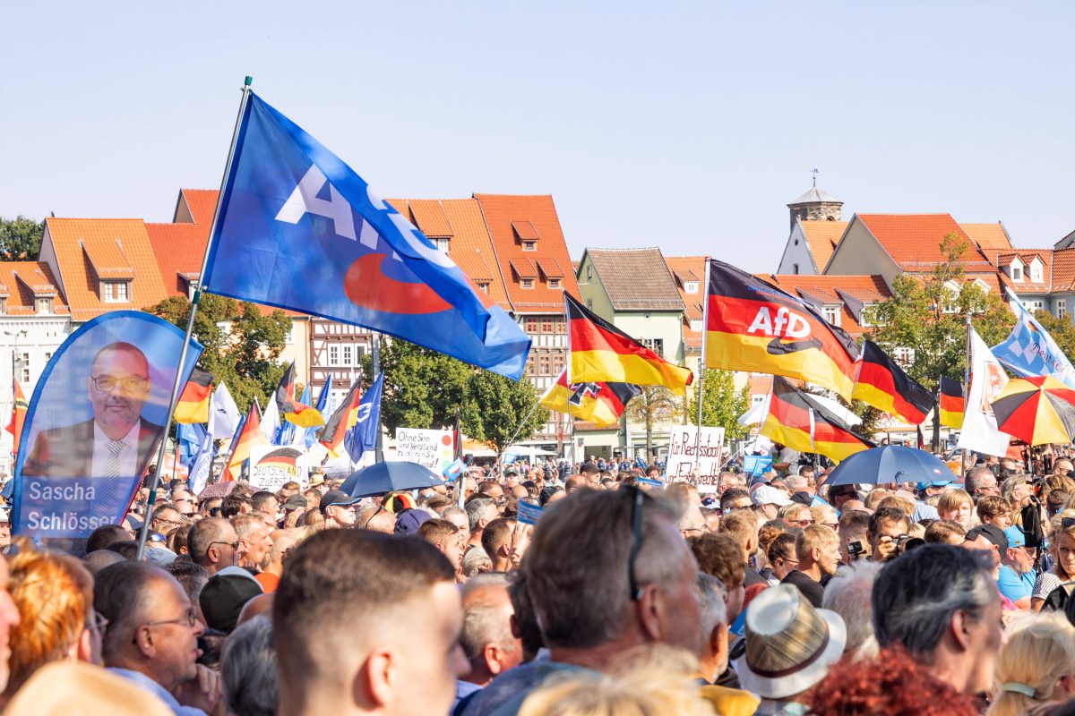 In vier Wahlkreisen durchbricht die AfD bei der Thüringen-Wahl die 40-Prozent-Mauer.