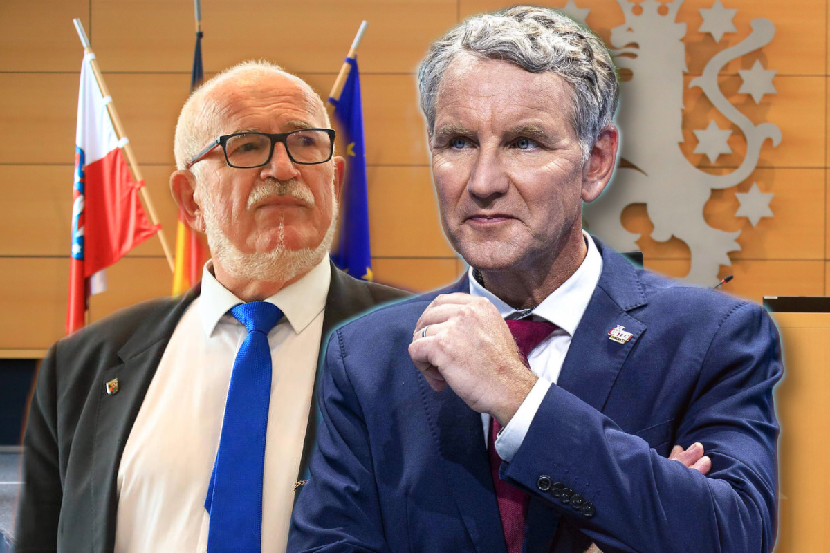 Chaos-Start im Landtag von ThÃ¼ringen.